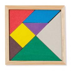 Puzzle Tangram de Madeira